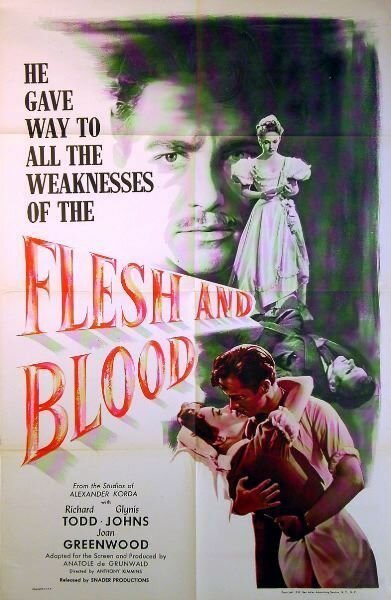 Смотреть фильм Плоть и кровь / Flesh and Blood (1951) онлайн в хорошем качестве SATRip