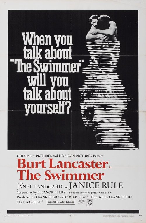 Смотреть фильм Пловец / The Swimmer (1968) онлайн в хорошем качестве SATRip