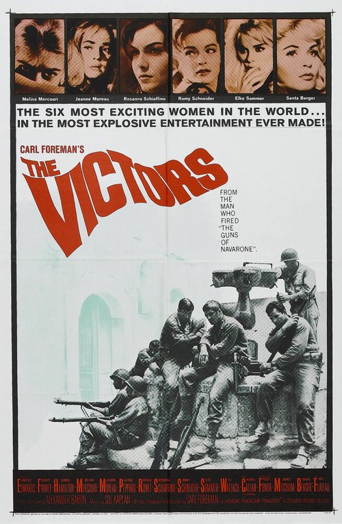 Смотреть фильм Победители / The Victors (1963) онлайн в хорошем качестве SATRip