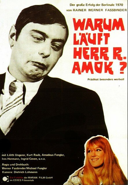 Смотреть фильм Почему рехнулся господин Р? / Warum läuft Herr R. Amok (1970) онлайн в хорошем качестве SATRip