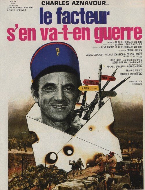 Смотреть фильм Почтальон уходит на войну / Le facteur s'en va-t-en guerre (1966) онлайн в хорошем качестве SATRip