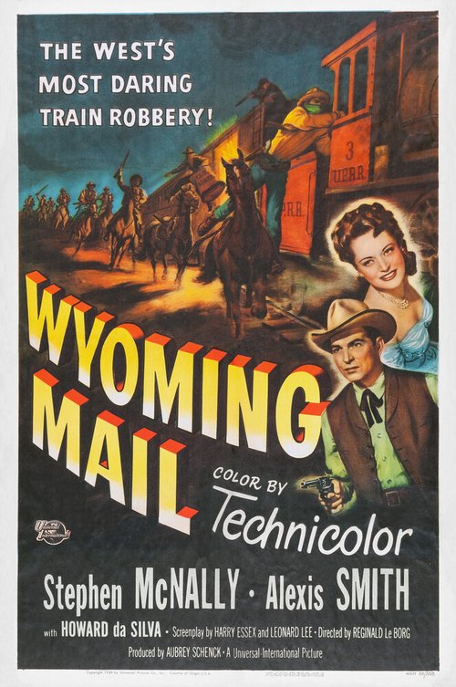 Смотреть фильм Почтовый поезд / Wyoming Mail (1950) онлайн в хорошем качестве SATRip