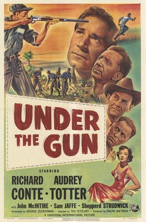 Смотреть фильм Под прицелом / Under the Gun (1951) онлайн в хорошем качестве SATRip