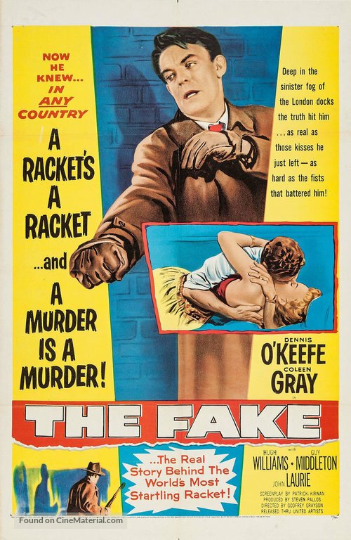 Смотреть фильм Подделка / The Fake (1953) онлайн в хорошем качестве SATRip
