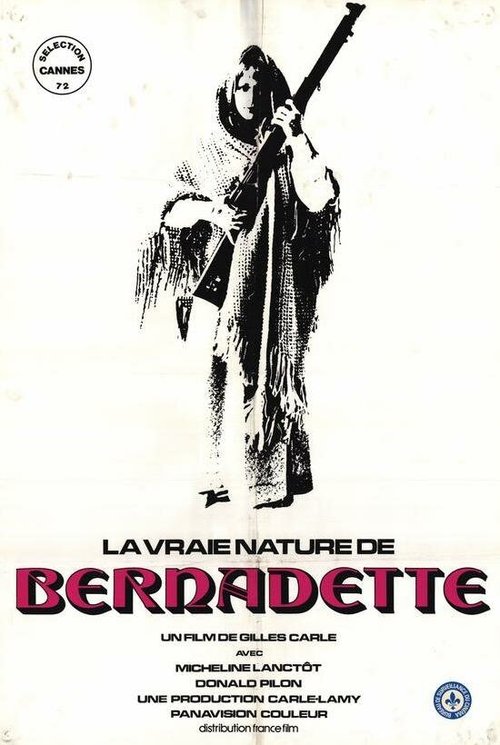 Смотреть фильм Подлинная натура Бернадетты / La vraie nature de Bernadette (1972) онлайн в хорошем качестве SATRip