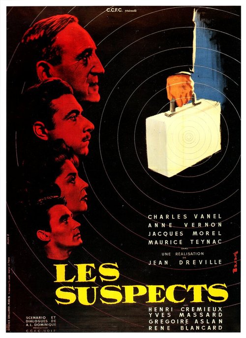 Смотреть фильм Подозреваемые / Les suspects (1957) онлайн в хорошем качестве SATRip