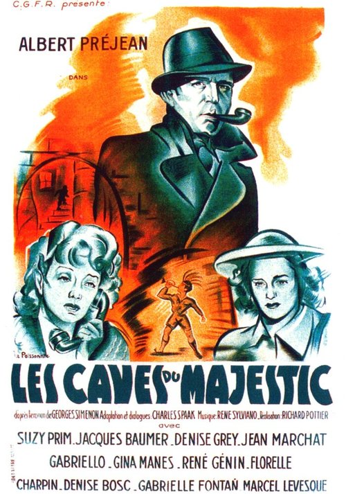Смотреть фильм Подвалы Мажестика / Les caves du Majestic (1944) онлайн в хорошем качестве SATRip