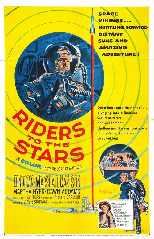 Смотреть фильм Поездка к звездам / Riders to the Stars (1954) онлайн в хорошем качестве SATRip