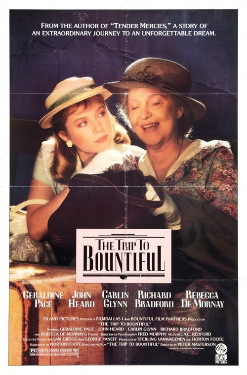 Смотреть фильм Поездка в Баунтифул / The Trip to Bountiful (1985) онлайн в хорошем качестве SATRip