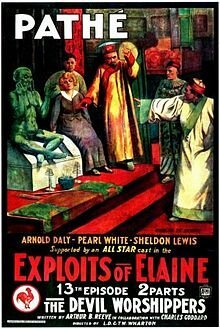 Смотреть фильм Похождения Элейн / The Exploits of Elaine (1914) онлайн 