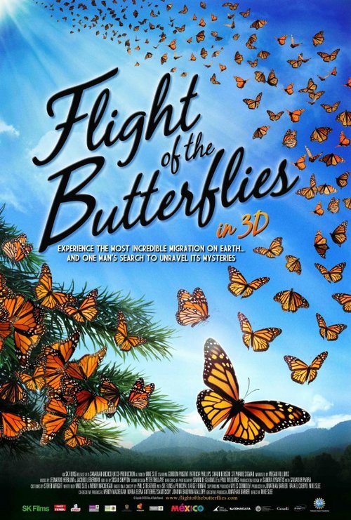 Смотреть фильм Полет бабочек / Flight of the Butterflies (2012) онлайн в хорошем качестве HDRip