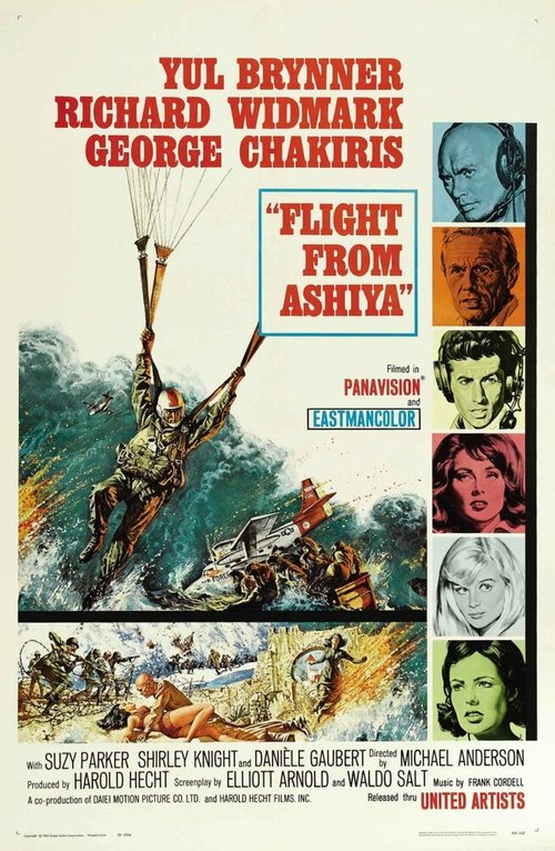 Смотреть фильм Полет из Асии / Flight from Ashiya (1964) онлайн в хорошем качестве SATRip