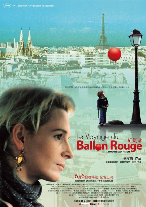 Полет красного надувного шарика / Le voyage du ballon rouge