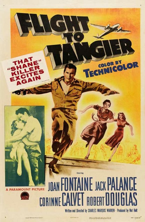 Смотреть фильм Полет в Танжер / Flight to Tangier (1953) онлайн в хорошем качестве SATRip
