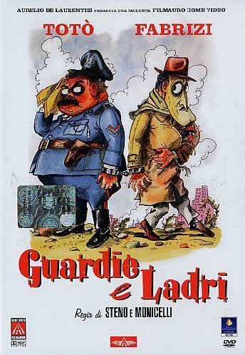 Смотреть фильм Полицейские и воры / Guardie e ladri (1951) онлайн в хорошем качестве SATRip