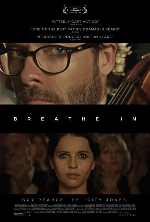 Смотреть фильм Полной грудью / Breathe In (2012) онлайн в хорошем качестве HDRip