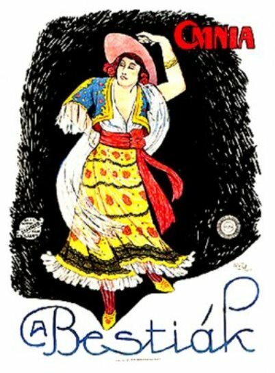 Смотреть фильм Польская танцовщица / Bestia (1917) онлайн в хорошем качестве SATRip