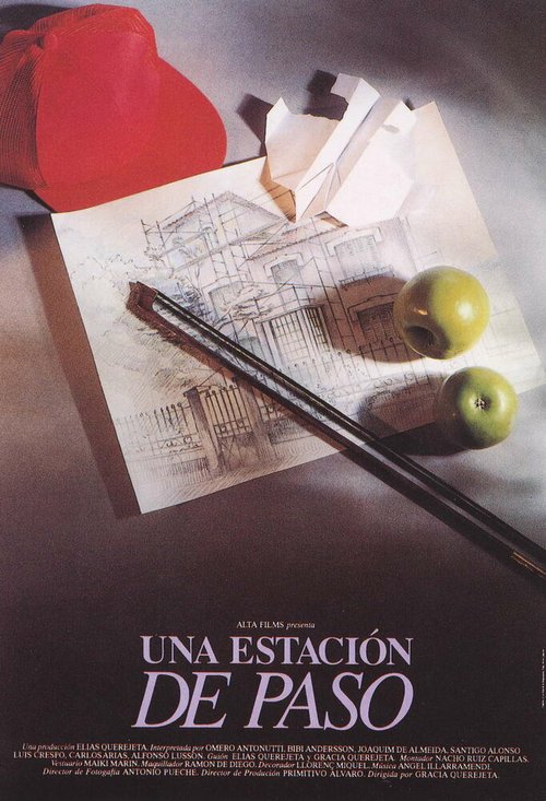 Смотреть фильм Полустанок / Una estación de paso (1992) онлайн в хорошем качестве HDRip