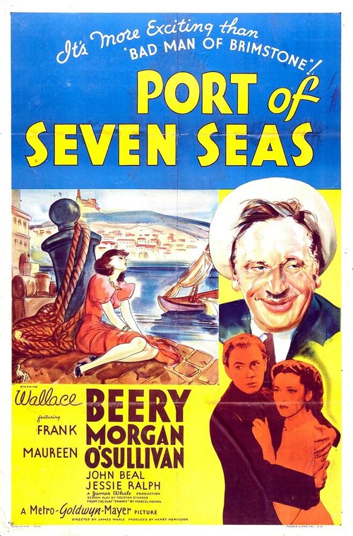 Смотреть фильм Порт семи морей / Port of Seven Seas (1938) онлайн в хорошем качестве SATRip