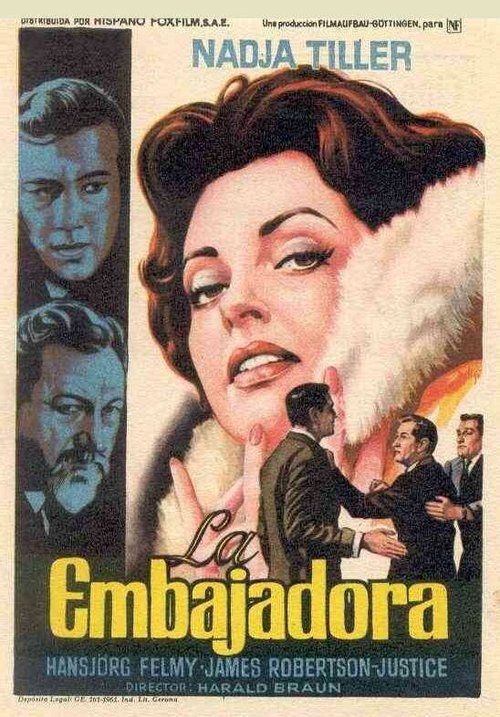 Смотреть фильм Посланница / Die Botschafterin (1960) онлайн в хорошем качестве SATRip