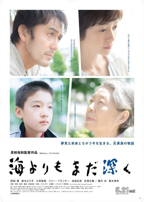Смотреть фильм После бури / Umi yori mo mada fukaku (2016) онлайн в хорошем качестве CAMRip