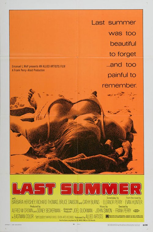 Смотреть фильм Последнее лето / Last Summer (1969) онлайн в хорошем качестве SATRip