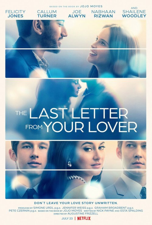 Смотреть фильм Последнее письмо от твоего любимого / The Last Letter from Your Lover (2021) онлайн в хорошем качестве HDRip