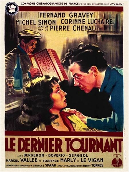Смотреть фильм Последний поворот / Le dernier tournant (1939) онлайн в хорошем качестве SATRip