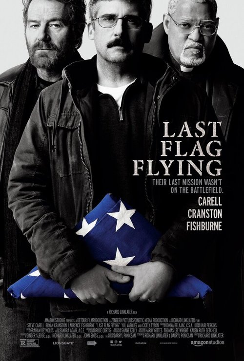 Смотреть фильм Последний взмах флага / Last Flag Flying (2017) онлайн в хорошем качестве HDRip