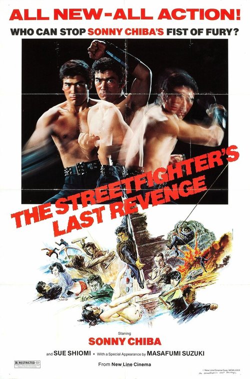 Смотреть фильм Последняя месть уличного бойца / Gyakushû! Satsujin ken (1974) онлайн в хорошем качестве SATRip