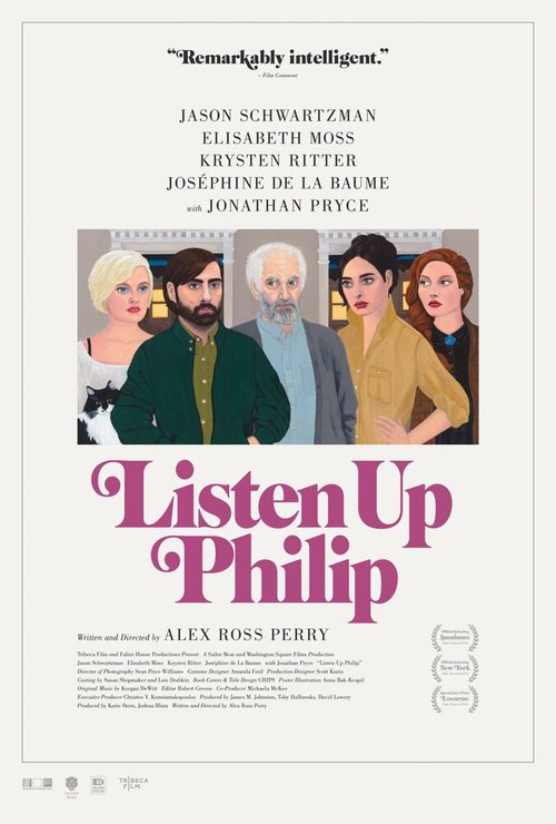 Смотреть фильм Послушай, Филип / Listen Up Philip (2014) онлайн в хорошем качестве HDRip