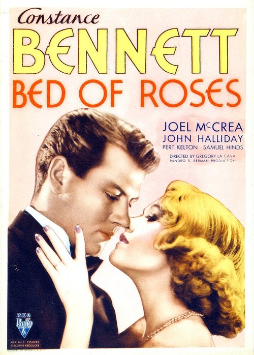 Смотреть фильм Постель из роз / Bed of Roses (1933) онлайн в хорошем качестве SATRip
