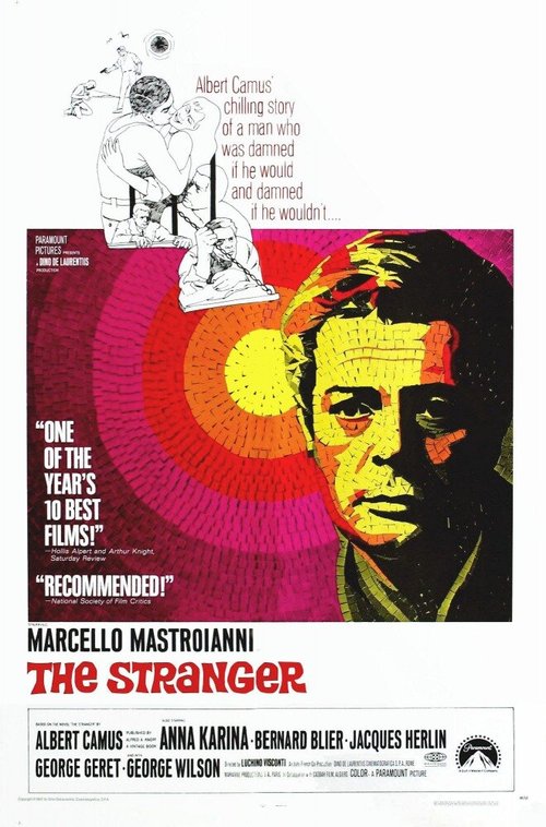 Смотреть фильм Посторонний / Lo straniero (1967) онлайн в хорошем качестве SATRip