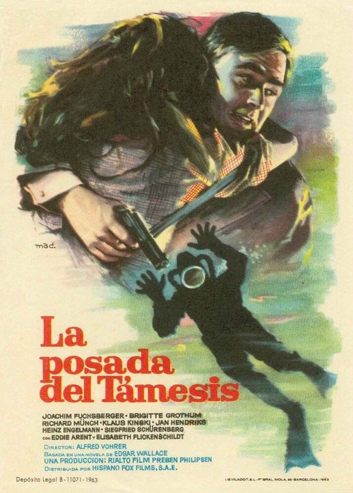 Смотреть фильм Постоялый двор на Темзе / Das Gasthaus an der Themse (1962) онлайн в хорошем качестве SATRip