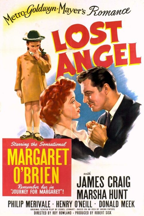 Смотреть фильм Потерянный ангел / Lost Angel (1943) онлайн в хорошем качестве SATRip