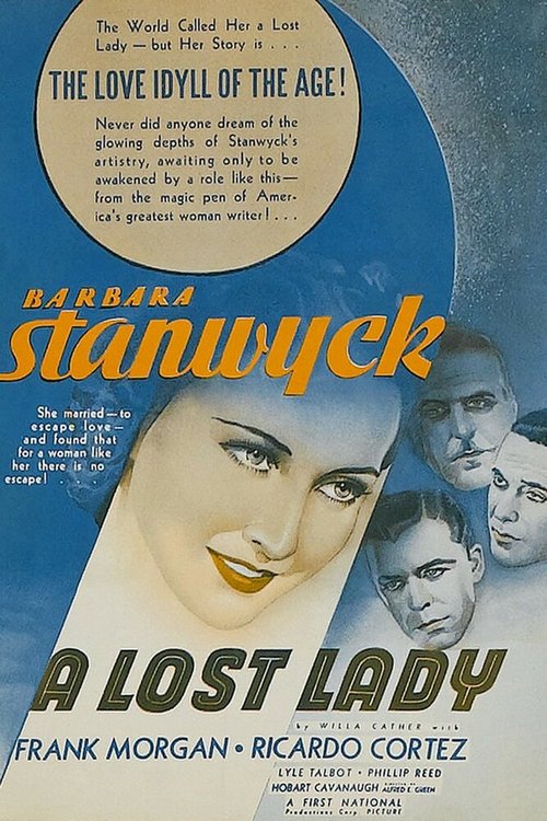 Смотреть фильм Потерявшаяся леди / A Lost Lady (1934) онлайн в хорошем качестве SATRip