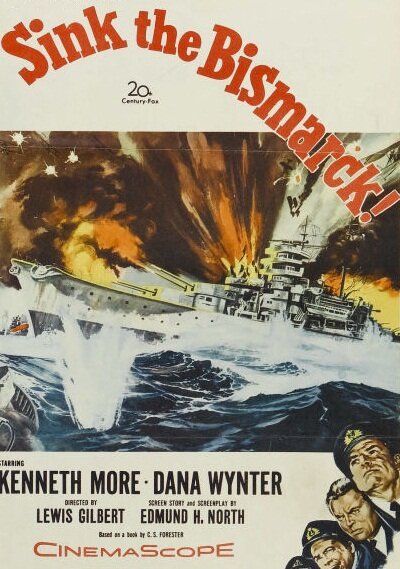 Смотреть фильм Потопить «Бисмарк» / Sink the Bismarck! (1960) онлайн в хорошем качестве SATRip