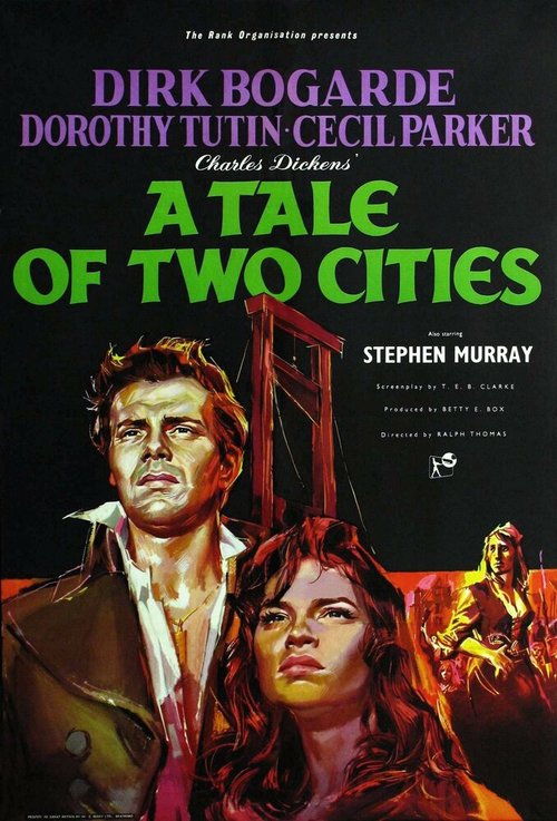 Смотреть фильм Повесть о двух городах / A Tale of Two Cities (1958) онлайн в хорошем качестве SATRip