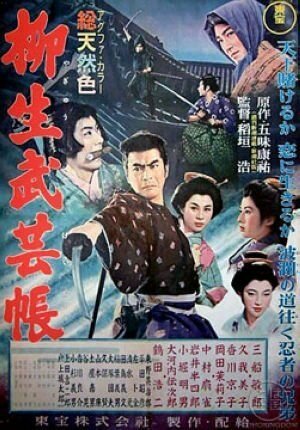 Смотреть фильм Повесть о клане Ягю: Искусство ниндзя / Yagyû bugeichô (1957) онлайн в хорошем качестве SATRip