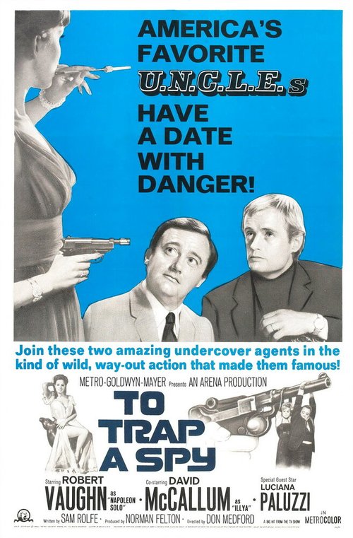 Смотреть фильм Поймать шпиона / To Trap a Spy (1964) онлайн в хорошем качестве SATRip