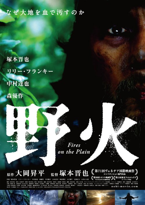 Смотреть фильм Пожары на равнинах / Nobi (2014) онлайн в хорошем качестве HDRip