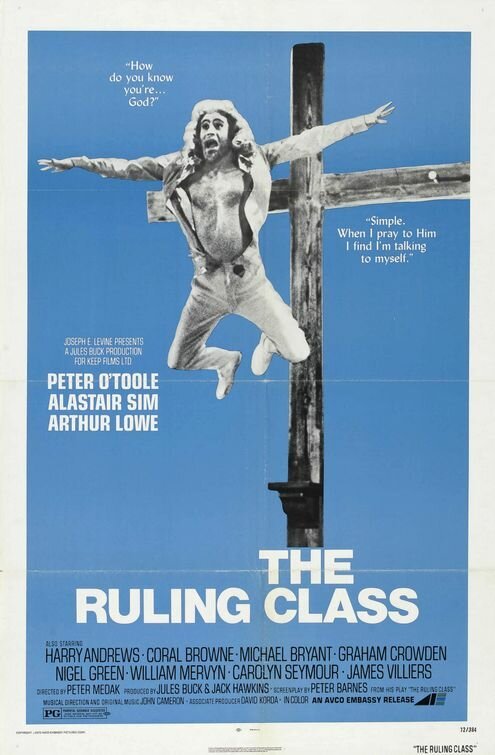Смотреть фильм Правящий класс / The Ruling Class (1972) онлайн в хорошем качестве SATRip