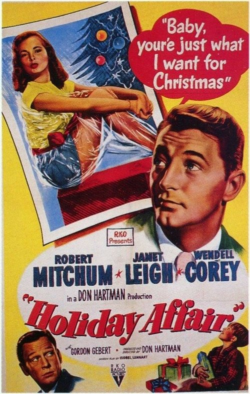 Смотреть фильм Праздничный роман / Holiday Affair (1949) онлайн в хорошем качестве SATRip