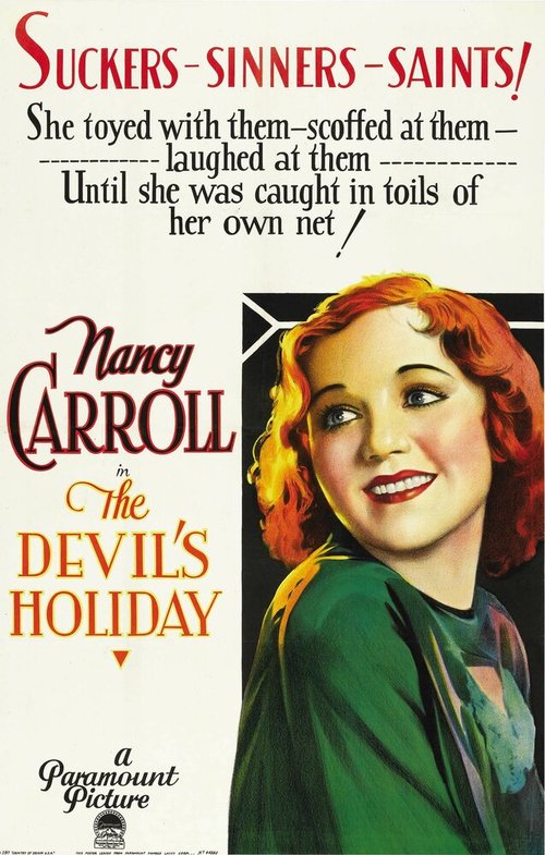 Смотреть фильм Праздник дьявола / The Devil's Holiday (1930) онлайн в хорошем качестве SATRip