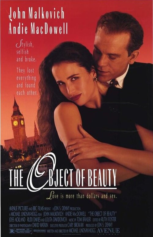 Смотреть фильм Предмет красоты / The Object of Beauty (1991) онлайн в хорошем качестве HDRip