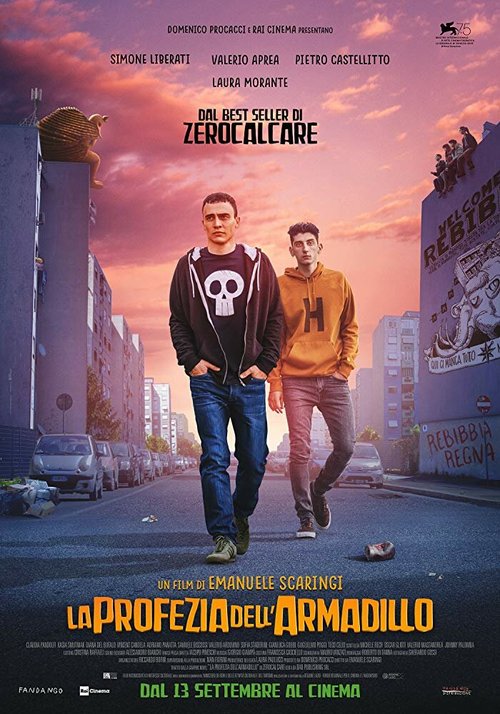 Смотреть фильм Предсказание броненосца / La profezia dell'armadillo (2018) онлайн в хорошем качестве HDRip
