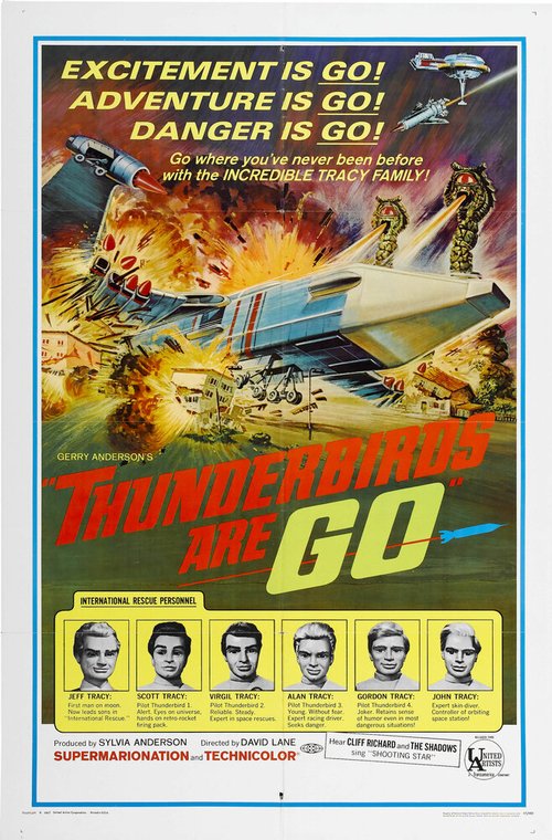 Смотреть фильм Предвестники бури, вперед! / Thunderbirds Are GO (1966) онлайн в хорошем качестве SATRip