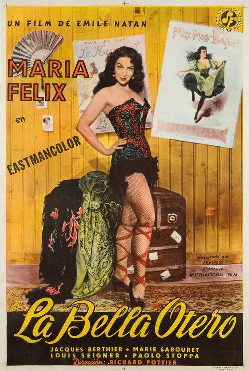 Смотреть фильм Прекрасная возвышенность / La bella Otero (1954) онлайн в хорошем качестве SATRip