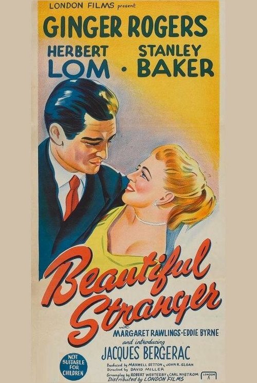 Смотреть фильм Прекрасный незнакомец / Beautiful Stranger (1954) онлайн в хорошем качестве SATRip