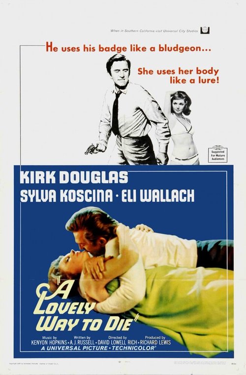 Смотреть фильм Прекрасный способ умереть / A Lovely Way to Die (1968) онлайн в хорошем качестве SATRip